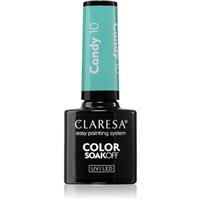 Claresa SoakOff UV/LED Color Candy gel nail polish shade 10 5 g