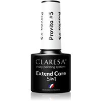 Claresa Extend Care 5 in 1 Provita base coat gel for gel nails with regenerative effect shade #5 5 g