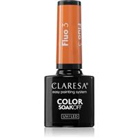 Claresa SoakOff UV/LED Color Fluo gel nail polish shade 3 5 g