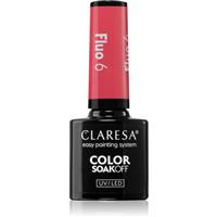 Claresa SoakOff UV/LED Color Fluo gel nail polish shade 6 5 g