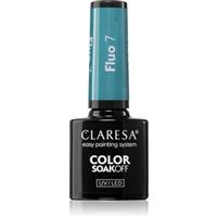 Claresa SoakOff UV/LED Color Fluo gel nail polish shade 7 5 g