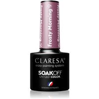 Claresa SoakOff UV/LED Color Frosty Morning gel nail polish shade 9 5 g