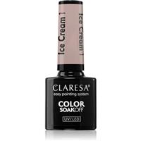 Claresa SoakOff UV/LED Color Ice Cream gel nail polish shade 1 5 g