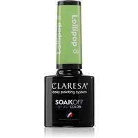 Claresa SoakOff UV/LED Color Lollipop gel nail polish shade 8 5 g