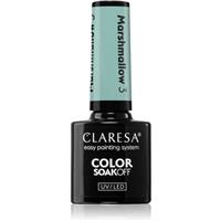 Claresa SoakOff UV/LED Color Marshmallow gel nail polish shade 3 5 g