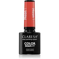 Claresa SoakOff UV/LED Color Neon gel nail polish shade 1 5 g