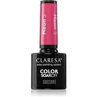 Claresa SoakOff UV/LED Color Neon gel nail polish shade 5 5 g