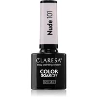 Claresa SoakOff UV/LED Color Nude gel nail polish shade 101 5 g