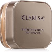 Claresa Photofix Dust Matte Powder mattifying loose powder for natural hold shade Universal 8 g