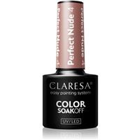 Claresa SoakOff UV/LED Color Perfect Nude gel nail polish shade 4 5 g