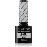 Claresa UV/LED Base Power base coat gel for gel nails shade 01 5 g