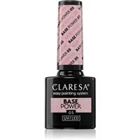 Claresa UV/LED Base Power base coat gel for gel nails shade 05 5 g