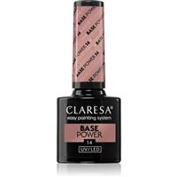 Claresa UV/LED Base Power base coat gel for gel nails shade 14 5 g