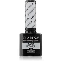 Claresa UV/LED Base Power base coat gel for gel nails shade 15 5 g