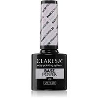 Claresa UV/LED Base Power base coat gel for gel nails shade 20 5 g