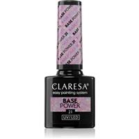Claresa UV/LED Base Power base coat gel for gel nails shade 21 5 g
