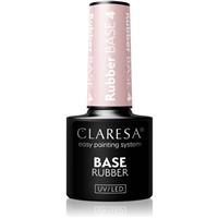 Claresa UV/LED Base Rubber base coat gel for gel nails shade 4 5 g