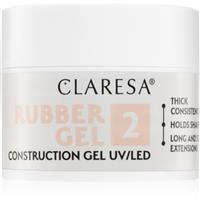 Claresa Rubber Gel Construction Gel UV/LED lengthening gel nail polish shade 2 12 g