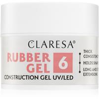 Claresa Rubber Gel Construction Gel UV/LED lengthening gel nail polish shade 06 12 g