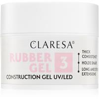Claresa Rubber Gel Construction Gel UV/LED lengthening gel nail polish shade 03 45 g