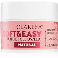 Claresa Soft&Easy Builder Gel gel base coat for nails shade Natural 45 g