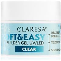 Claresa Soft&Easy Builder Gel gel base coat for nails shade Clear 12 g