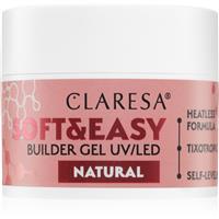 Claresa Soft&Easy Builder Gel gel base coat for nails shade Natural 12 g