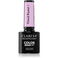 Claresa SoakOff UV/LED Color Cloud Pastel gel nail polish for UV/LED hardening shade 3 5 g