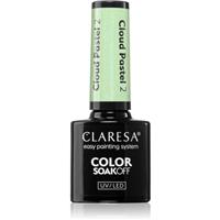 Claresa SoakOff UV/LED Color Cloud Pastel gel nail polish for UV/LED hardening shade 2 5 g