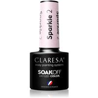 Claresa SoakOff UV/LED Color Sparkle gel nail polish shade 2 5 g