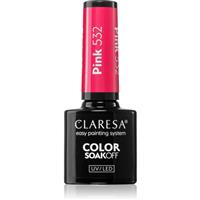 Claresa SoakOff UV/LED Color Sunny Garden gel nail polish shade Pink 532 5 g