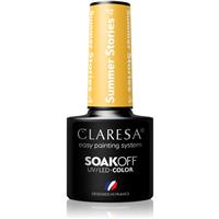 Claresa SoakOff UV/LED Color Summer Stories gel nail polish shade 4 5 g