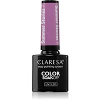 Claresa SoakOff UV/LED Color Summer Stories gel nail polish shade 7 5 g