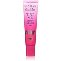 Claresa Tint Me Creamy Lip Balm lip balm with moisturising effect shade Bubbletea 12 ml
