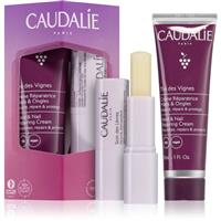 Caudalie Th Des Vignes Hand & Lip Duo gift set with nourishing and moisturising effect