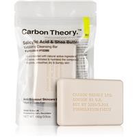 Carbon Theory Salicylic Acid & Shea Butter gentle cleansing bar with exfoliating effect 100 g
