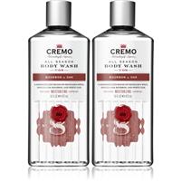 Cremo Bourbon & Oak shower gel for men Woody & Ambery