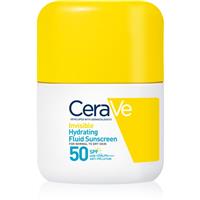 CeraVe Invisible Hydrating Fluid Sunscreen SPF 50 protection fluid with moisturising effect SPF 50 50 ml