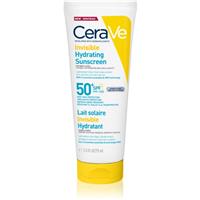 CeraVe Invisible Hydrating Sunscreen SPF 50+ sunscreen lotion for face and body SPF 50+ 75 ml