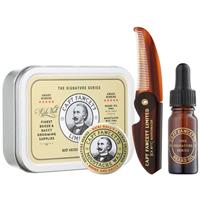 Captain Fawcett Ricki Halls Booze & Baccy Grooming Kit gift set for beard for men