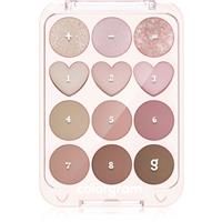 Colorgram Pin Point Eyeshadow Palette eyeshadow palette for the perfect look shade 02 Pink+Mauve 9.9 g