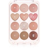Colorgram Pin Point Eyeshadow Palette eyeshadow palette for the perfect look shade 01 Peach+Coral 9.9 g