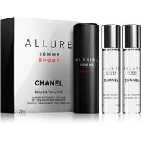 Chanel Allure Homme Sport eau de toilette for men 3x20 ml