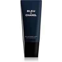 Chanel Bleu de Chanel Cleansing Gel 2-In-1 cleansing gel for shaving and skin cleaning for men 100 ml