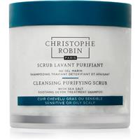 Christophe Robin Purifying Scrub With Sea Salt deep cleansing scrub with sea salt 75 ml