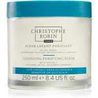 Christophe Robin Cleansing Purifying Scrub with Sea Salt purifying shampoo with exfoliating effect 250 ml