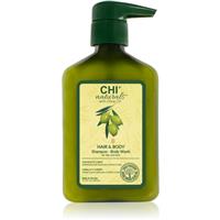 CHI Olive Naturals Hair & Body Shampoo shampoo and body wash with olive oil 2-in-1 340 ml