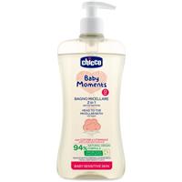 Chicco Baby Moments Sensitive micellar shampoo for body and hair 500 ml