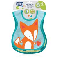 Chicco Easy Meal Bib 6m+ baby bib Green 2 pc