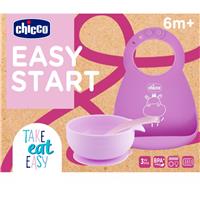 Chicco Easy Start 6m+ dinnerware set for children Pink